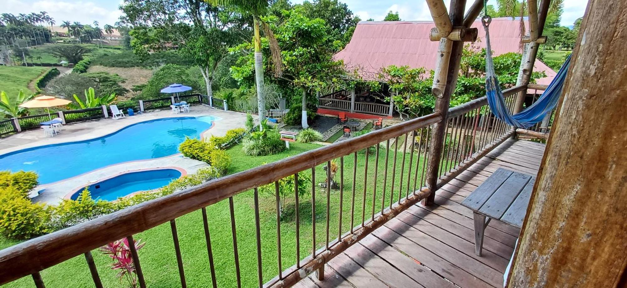 Finca Hotel Palmas Frente A Panaca 킴바야 외부 사진
