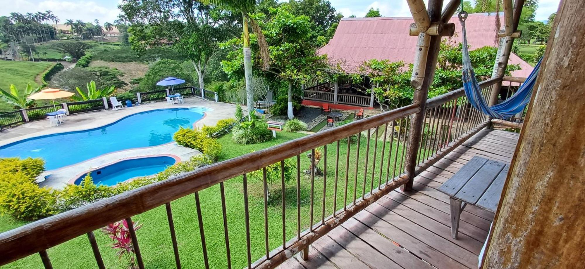 Finca Hotel Palmas Frente A Panaca 킴바야 외부 사진